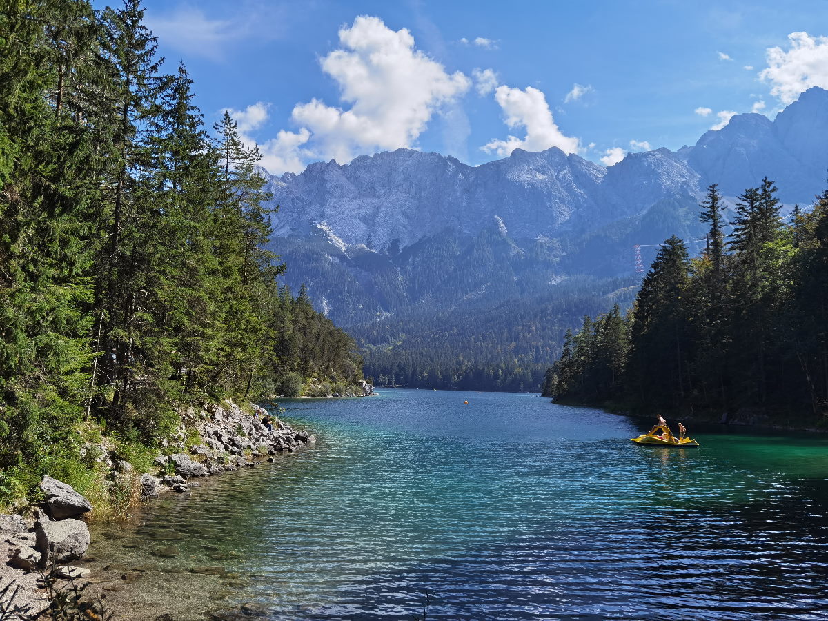 EIBSEE WANDERN & BADEN ⭐ Grainau im Wettersteingebirge